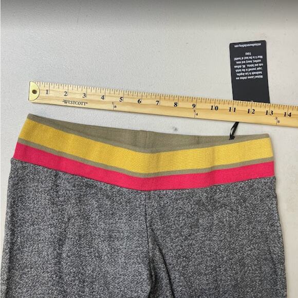 Michael Lauren NWT Diesel Varsity Vintage‎ Sweat Pant Grey Red Yellow Size XS - Picture 5 of 8